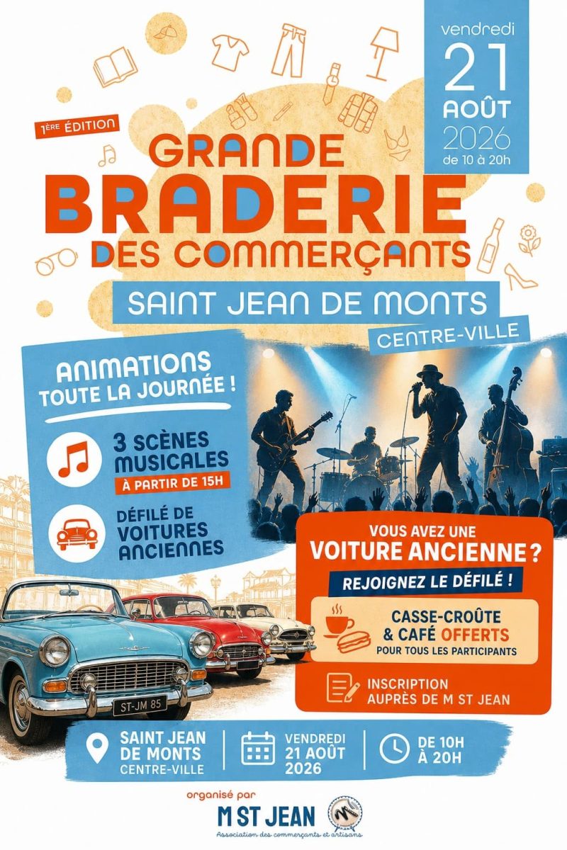 affiche 2026 braderie